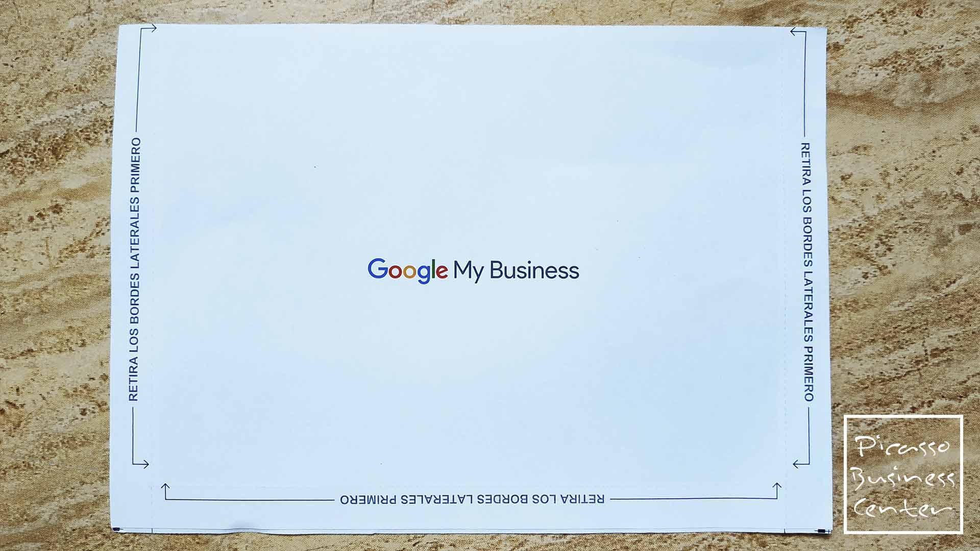 Carta Google My Business para domiciliária a empresa na Andaluzia domiciliação da empresa na Andaluzia